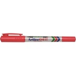 Artline Маркер 041T 2-в-1 червен (EK-041T RED)