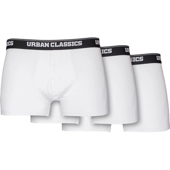 Boxerky URBAN CLASSICS Men Boxer Shorts Double Pack wht wht
