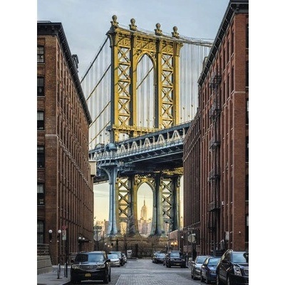Fototapeta vliesová XXL2-013 New York Brooklyn 2dielna 184x248 cm