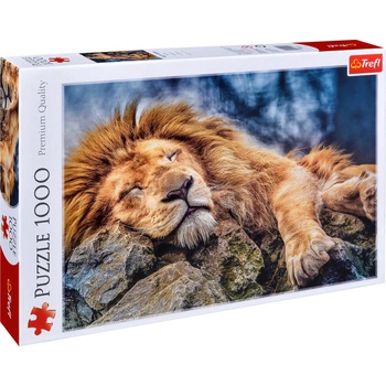 Image 1 of Trefl Пъзел Trefl от 1000 части - Спящ лъв (10447)
