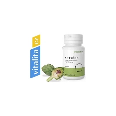 Artyčok Epigemic trávení střeva a žaludek játra cholesterol 60 kapslí