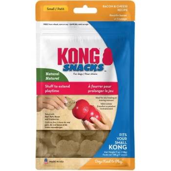 KONG snacks bacon&cheese small - лакомство за куче, за играчка kong - САЩ - xo3e