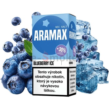 Aramax Salt Blueberry Ice 10 ml 10 mg