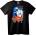 NOONEBRAND Тениска Стилизиран Donald Duck - XS, White