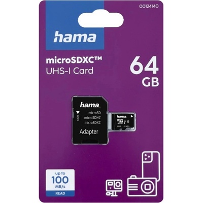 Hama microSDHC 80MBs UHS-I 124140