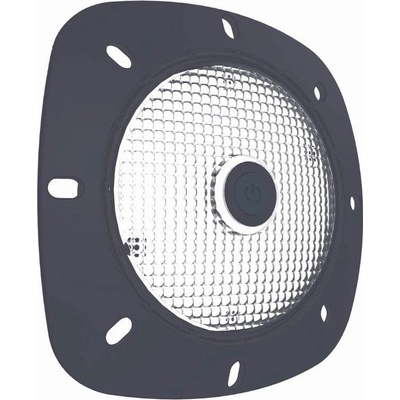 VÁGNER POOL Sea MAID, sivý rámček, 18 LED biele, 2 W, 200 lm, do fólie a predvyrobené bazény