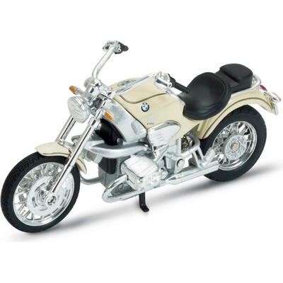 Welly Motocykl BMW R1200C model krémový 1:18