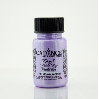 Cadence Metalická akrylová Dora Metalic 50 ml levander levandulová DM188