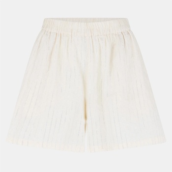 Vero Moda Къси панталони Vero Moda Women's Siljo Heavyweight Woven Shorts - Birch