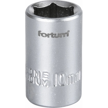 Fortum Hlavica nástrčná, 1/4'', 10,0mm