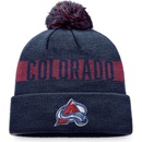 Fanatics pánská Zimní čepice Colorado Avalanche Fundamental beanie Cuff with Pom