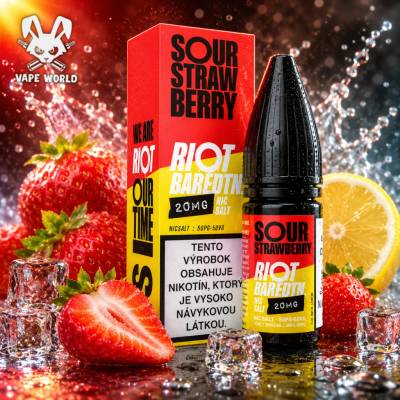 Riot Labs BAR EDTN Salt Sour Strawberry 20 mg 10 ml
