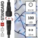 EMOS Lighting Štandard LED spojovacia vianočná reťaz 10 m vonkajšia aj vnútorná modrá