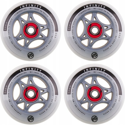 Powerslide Infinity RTR 80 mm 85A s ložisky Abec 9 4 ks