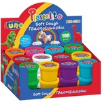 Luna Тесто за моделиране Luna, 100g, асорти (31258-А)