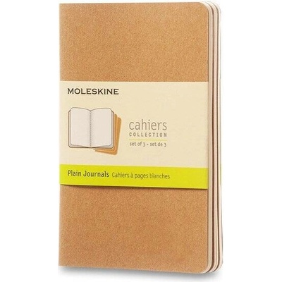 Moleskine Sešity Cahier A6 čisté 3 ks karton