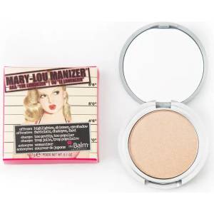 THE BALM Хайлайтър, сенки за очи, блясък за лице The Balm Mary Lou Manizer Mini (681619814761)