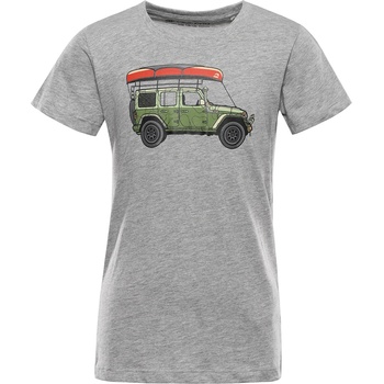 Alpine Pro Детска тениска от неизмачкващ се материал ALPINE PRO BIGERO 2 high rise вариант pa ALPINE PRO | Siv | Момчешки | 92-98