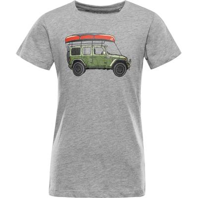 Alpine Pro Детска тениска от неизмачкващ се материал ALPINE PRO BIGERO 2 high rise вариант pa ALPINE PRO | Siv | Момчешки | 92-98