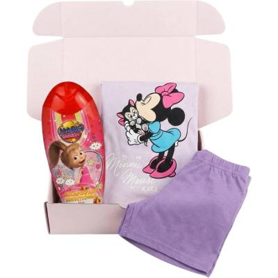 Trenýrkárna Момичешки подаръчен комплект пижама Minnie и шампоан Маша и мечока Trenýrkárna | Mnogotsveten | Момичешки | 98-104