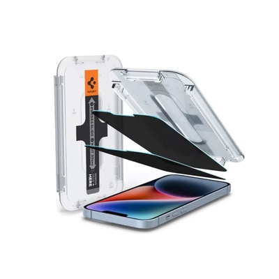 Spigen Протектор spigen glas. tr ez fit 2-pack privacy за iphone 13 / 13 pro (agl03388) (agl03388)