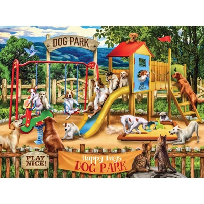 Sunsout Happy Days Dog Park 1000 dielov