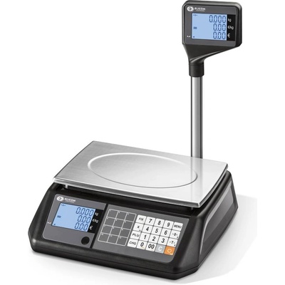 Selirom Везна Selirom S300LM, 6 / 15кг, стойка за витрина, черна (S300LM-6/15-BK)