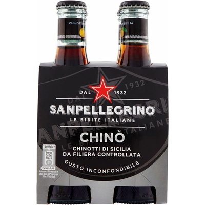 Sanpellegrino sýtený nealkoholický CHINÒ 4 x 0,2 l