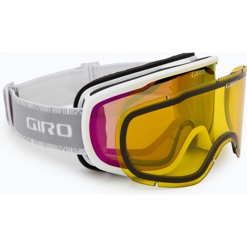 Giro Дамски предпазни скиорски очила Giro Moxie pink chute/ amber pink/ yellow