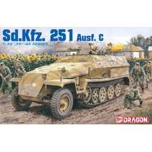 Dragon Model Kit military 6187 Sd.Kfz.Ausf.C 251:1 1:35