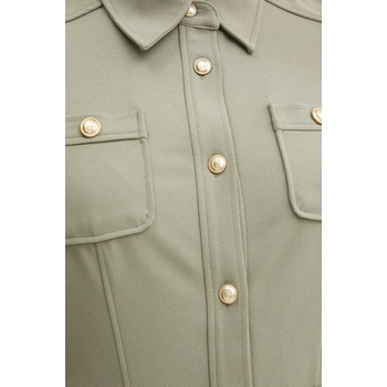 GUESS Рокля Guess ELORA в зелено къса разкроена W5GK70 KCBO2 (W5GK70.KCBO2)