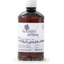 Vieste Koloidné striebro 20 ppm roztok 500 ml