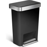 simplehuman Пластмасов кош за отпадъци с педали 45 л - simplehuman (CW1385CB)