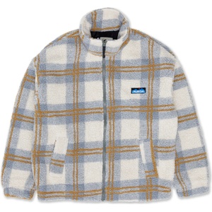 KAVU Дамско поларено яке KAVU Women's Loven Fleece jacket - Horizon Plaid (103-2728-0314)