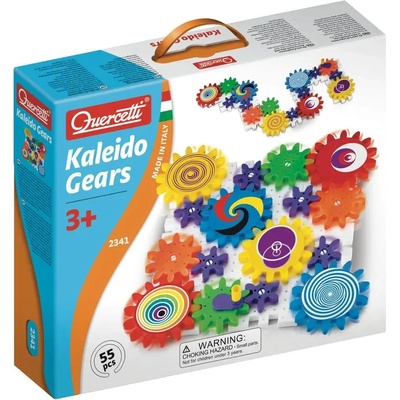 Quercetti Georello Kaleido Gears 55 ks 2341 – Zboží Dáma