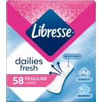 Libresse Ежедневни дамски превръзки Dailies Fresh, 58 бр (2278829)