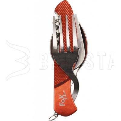 Fox Outdoor 6-dílný Skládací příbor 44051