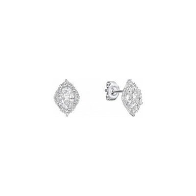 Diamonfire strieborné náušnice E6592