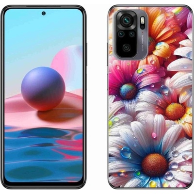mmCase Gelové Xiaomi Redmi Note 10 4G - barevné kopretiny