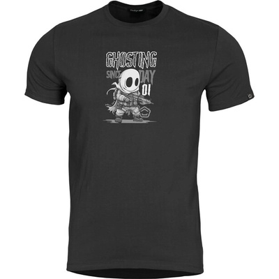 Pentagon Мъжка тениска с къс ръкав Ghosting, черна (K09053-01)