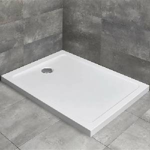 Radaway Правоъгълно душ корито Radaway Doros F 100x80 см бял акрил (SDRF1080-01)
