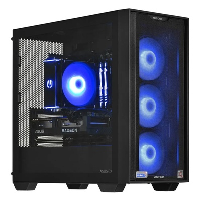 Actina 5901443335832 PC AMD Ryzen 5 5600 16 GB DDR4-SDRAM 1 TB SSD AMD Radeon RX 7600 Mini Tower Черен (KOMAAAGIP1383)
