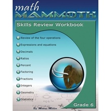 Math Mammoth Grade 6 Skills Review Workbook Miller MariaPaperback