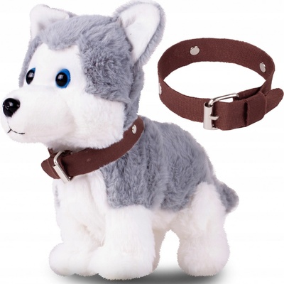 MalPlay Interaktivní štěně se zvuky, vícebarevné, 22 cm
