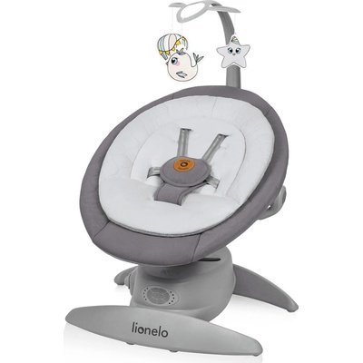 Lionelo otočné lehátko MELL GREY STONE