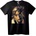 NOONEBRAND Тениска Почит към 2Pac - XS, Black