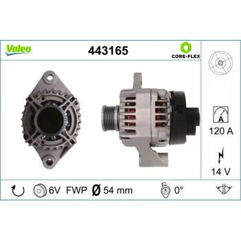 Alternátor VALEO 443165