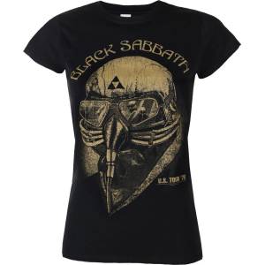 ROCK OFF дамска тениска Black Sabbath - НАС To ур 78 - BLK - ROCK OFF - BSTS01LB