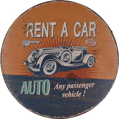 Ceduľa Rent a Car