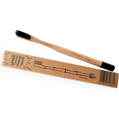 Mohani Bamboo Medium Černé štětiny